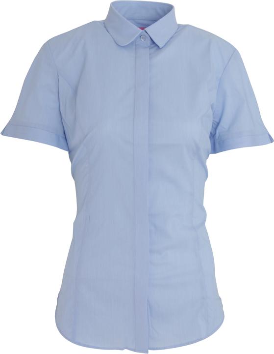Brook Taverner Poplin Bluse Soave Kurzarm