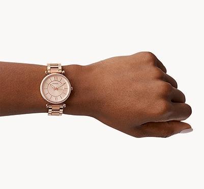 Actual product image Fossil Carlie (Analogue wristwatch, 35 mm)