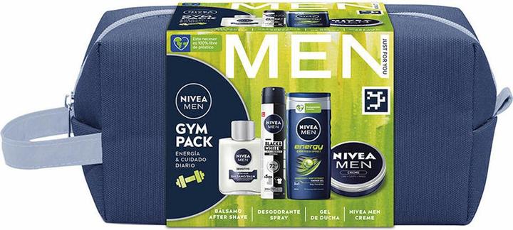 Actual product image NIVEA Gym Men Pack 5 Pieces - Essential Grooming Products For Men
