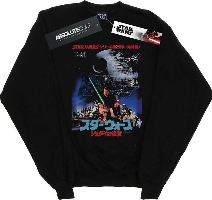 Produktbild Star Wars Katakana Return Of The Jedi Poster Sweatshirt (XL)