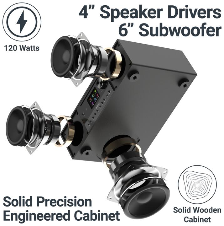Productafbeelding Majority Quadriga (DAB+, VHF, FM, Bluetooth, WiFi)