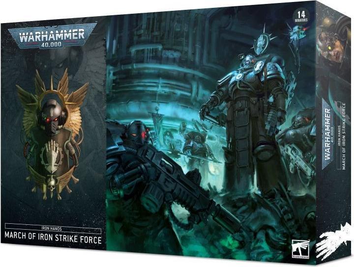 Produktbild Games Workshop Iron Hands – March of Iron Strike Force (Kunststoff)