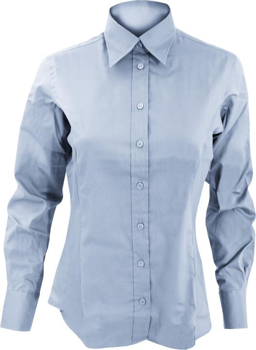 Kustom Kit Corporate Oxford Bluse Langarm