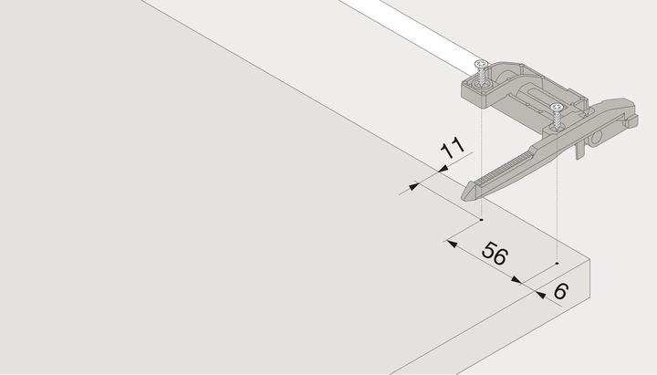 Produktbild Blum Tablararretierung MOVENTO / TANDEM