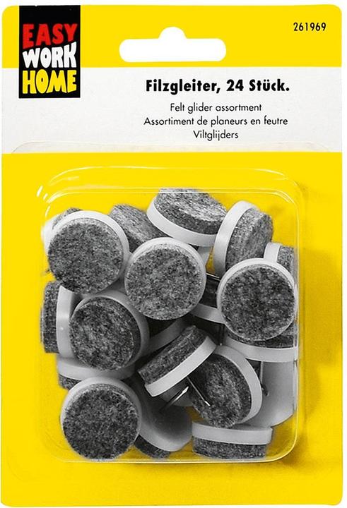 Actual product image Easy Work Felt glider set (Felt gliders, 24 Piece)