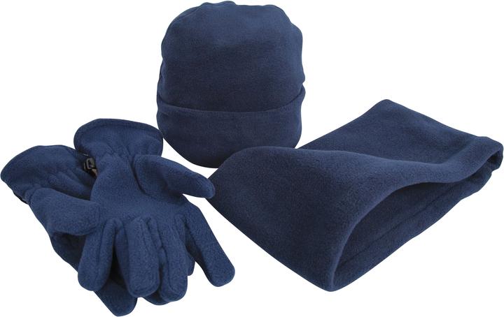 Image du produit Regatta Active Fleece Ensemble d'hiver Avec Manteau Gants Et Gants De Cou Anti-pilling