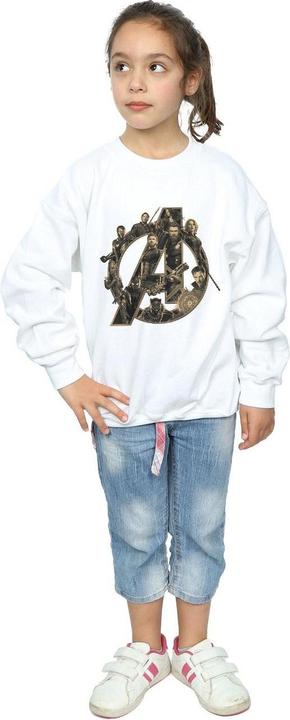 Image du produit - Sweat AVENGERS INFINITY WAR LOGO - Fille (152, 158)