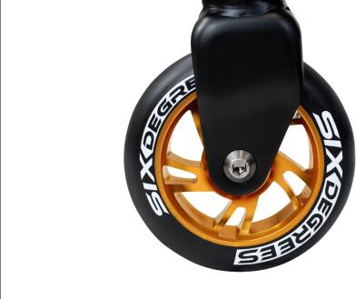 Produktbild Six Degrees Stuntscooter 100 mm schwarz-kupferbraun