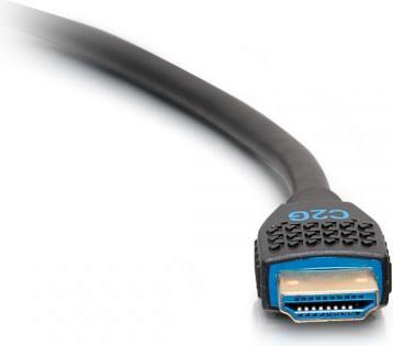 C2G Cavo HDMI ad alta velocità ultraflessibile della serie Performance, - montato a filo, con (0.60 m, HDMI)