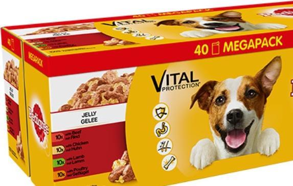 Produktbild Pedigree Beutel in Gelée (Adult, 40 Stk., 4000 g)
