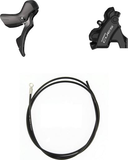 Produktbild Shimano Scheibenbremsen-Set CUES BR-U6030 mit ST-U6030 (Vorne + Hinten, Bremsset, 2)
