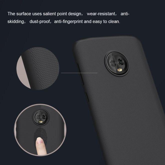 Immagine prodotto Nillkin Super Frosted Shield Series (Motorola Moto G6 Plus)
