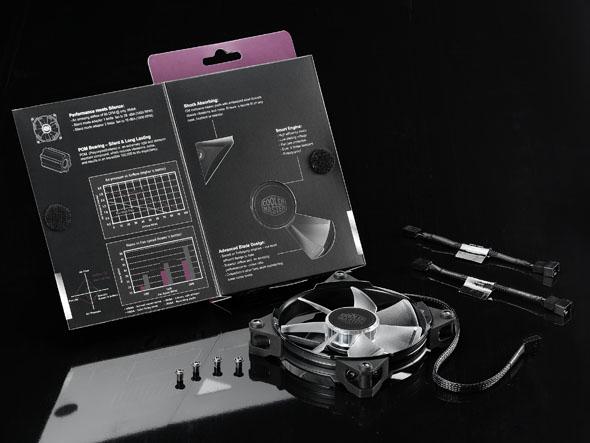 Produktbild Cooler Master Jetflo 120 White LED PWM (120 mm)
