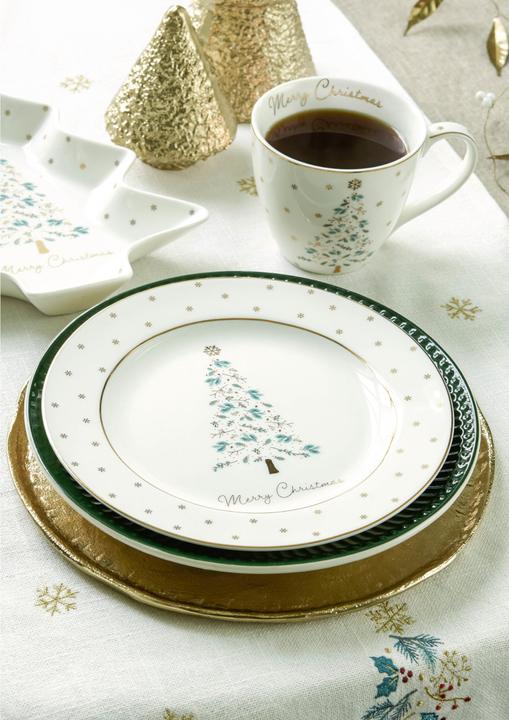 Produktbild Greengate Lucie Xmas Geschirrtuch white 70x50cm (70 x 50 cm)