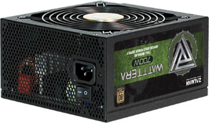 Produktbild Zalman ZM700-EBTII WATTTERA, 700 Watt 80 PLUS GOLD PSU, EU, Full Modular, Active PFC wi (700 W)