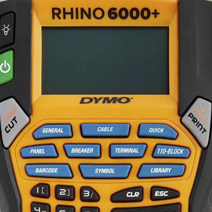 Produktbild Dymo Rhino 6000 im stabilen Hartschalenkoffer