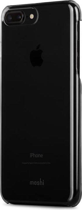 Image du produit Moshi XT Black Extremely Thin snap-on case for iPhone 8/7 Plus - Stealth Black (Apple iPhone 8 Plus, Apple iPhone 7 Plus)