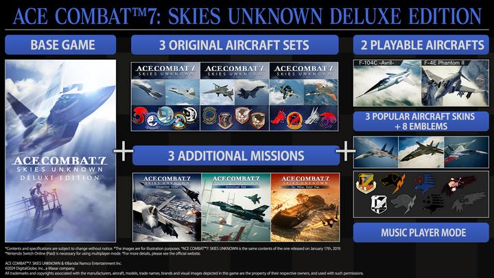 Image du produit Bandai Namco Ace Combat 7 : Skies Unknown - Édition Deluxe /Switch (Switch, Switch Lite, Switch OLED)