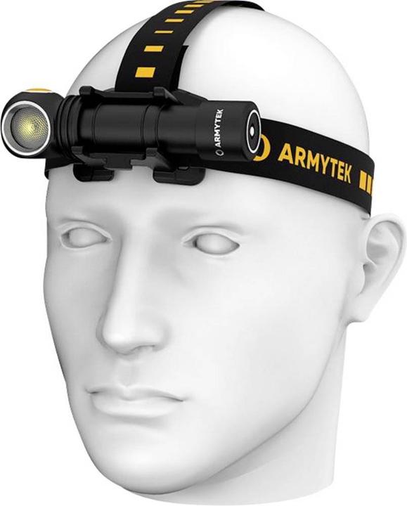 Produktbild ArmyTek Wizard C2 Pro Nichia Magnet USB (warmes licht) Kopf- / Handlampe (11.20 cm, 1600 lm)