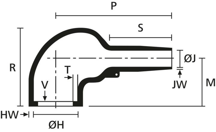 Actual product image HellermannTyton Heat shrink moulded part (1 x)