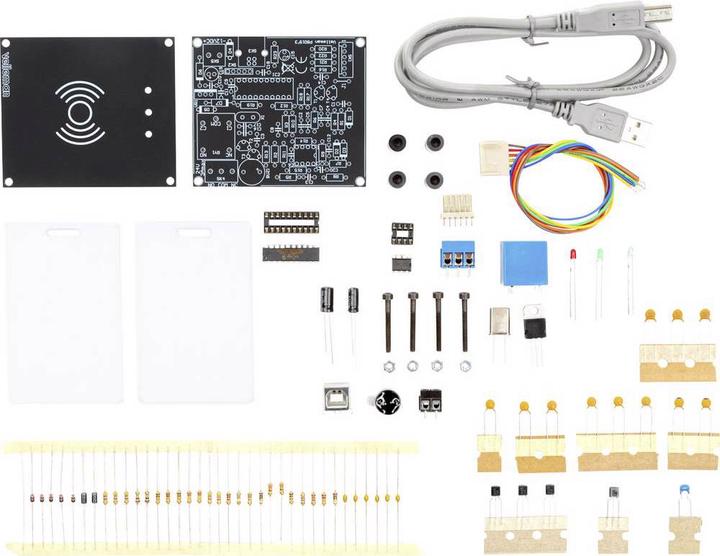 Image du produit Whadda WSHA8019 Lecteur de cartes de proximité Interface USB