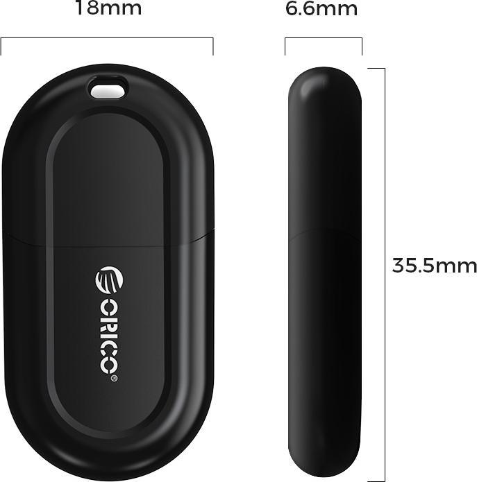 Actual product image Orico 5.3 Bluetooth Adapter/Receiver (Transmitter & Receiver)