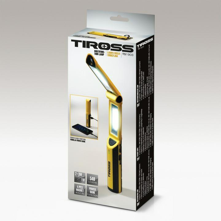 Actual product image Tiross Torch TS 1903 WITH POWERBANK (3.70 cm)