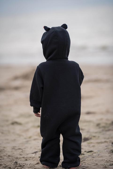 Image du produit Lennylamb Bear Romper - Lotus arc-en-ciel (68)