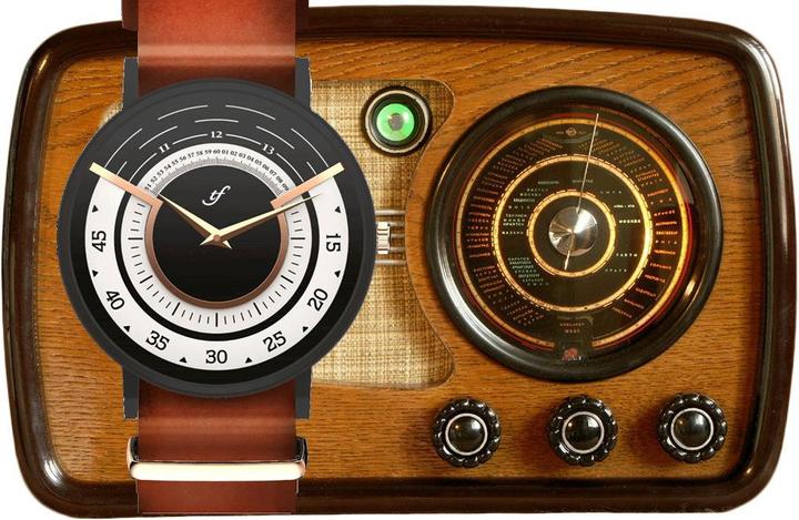 Immagine prodotto Trifoglio Italia Radio City (Orologio da polso analogico, 40.50 mm)