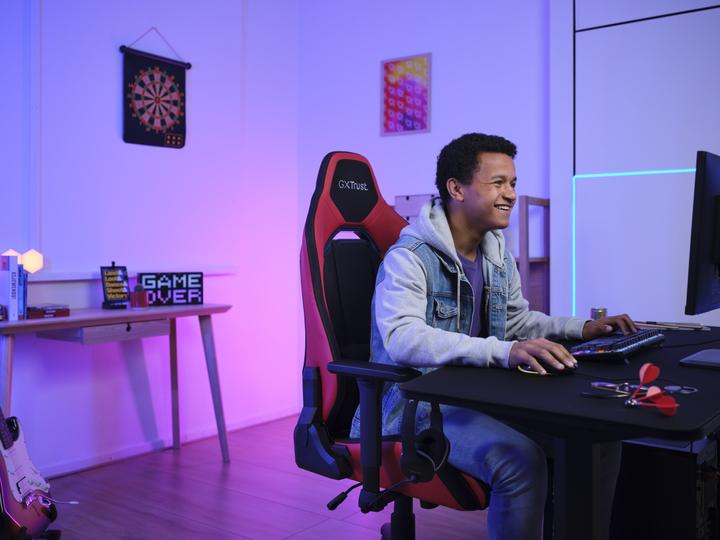 Actual product image Trust GXT714 RUYA Gaming Chair Black/Red