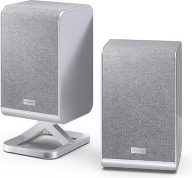 Produktbild Sharp Speakers HT-SPR52021(SL) Q Soundbar 2.0.2 Wireless Rear Surround Speakers, Silver |