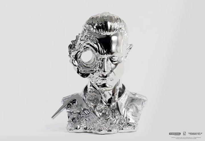 Produktbild Purearts TERMINATOR - T-1000 Liqu. Metal Mask - Statuette compatible '29x36x44cm'