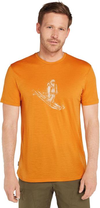 Actual product image Icebreaker Men Merino Mer 150 Tech Lite SS T Skiing Yeti (XL)