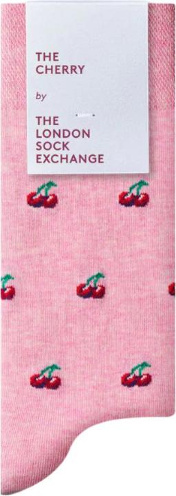 Actual product image The London Sock Exchange Herren Baumwollsocken - Kirsche (41 - 47)