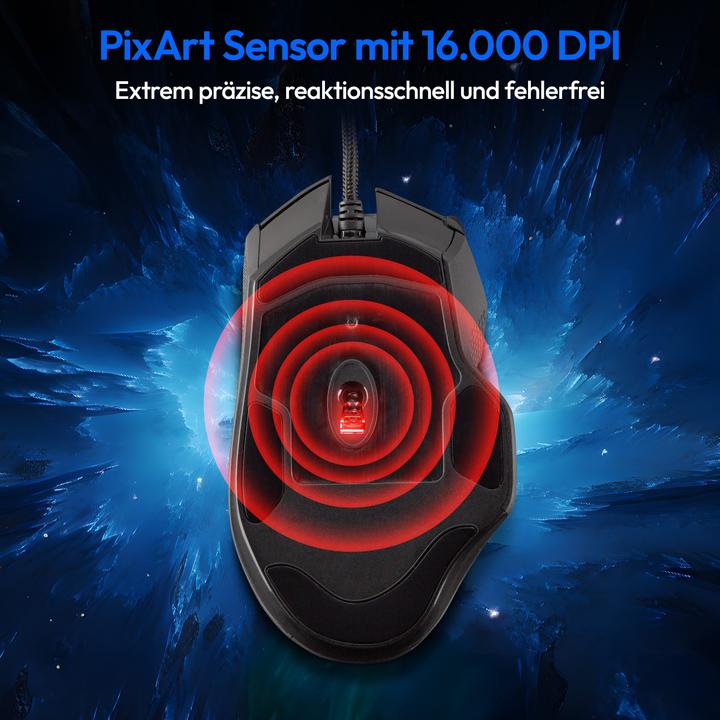 Produktbild Medion ERAZER Wizard P20 Gaming Maus (Kabelgebunden)