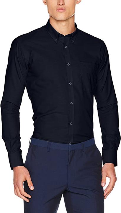 Image du produit Kustom Kit Chemise Oxford Slim Fit manches longues (43)
