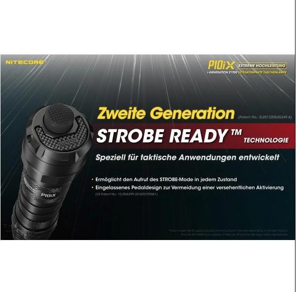 Produktbild Nitecore P10iX - 4000 Lumen (13.72 cm, 4000 lm)