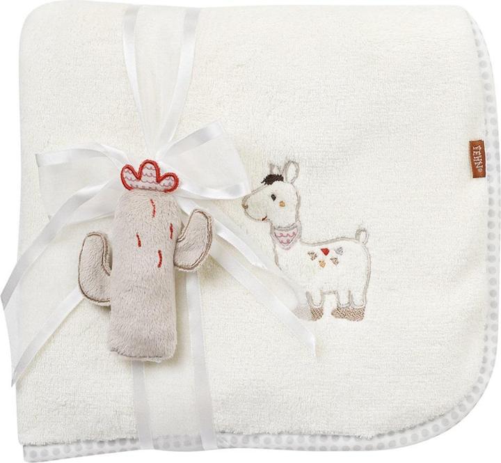 Immagine prodotto Fehn Coperta di coccole Llama (100 x 75 cm)