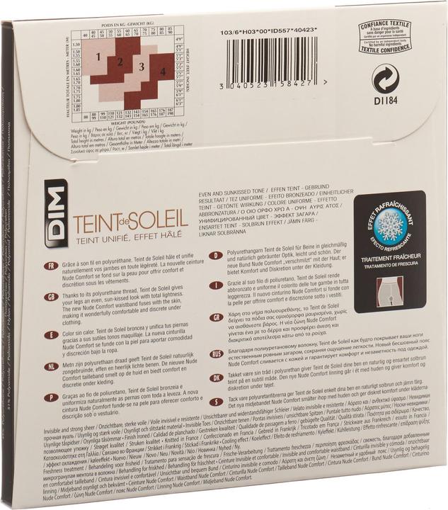 Actual product image DIM Complexion De Soleil (17 DEN, 38 - 40)
