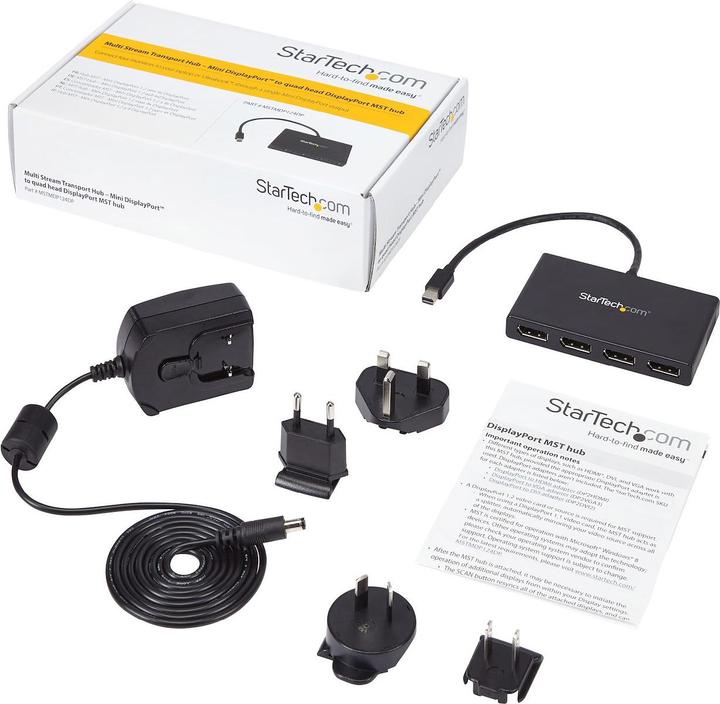Produktbild StarTech Mst Hub Mini Displayport To