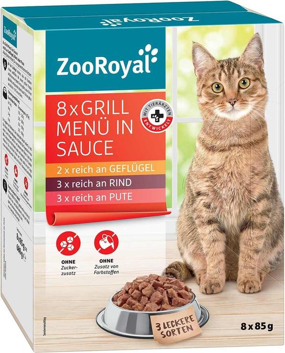 Immagine prodotto Zooroyal Menu Grill Multipack in Salsa (Adulto, 680 g)