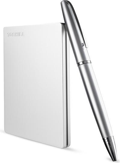 Actual product image Toshiba Canvio Slim (1 TB)