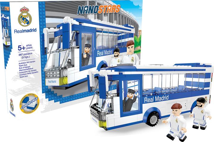 Immagine prodotto Nanostars Kit bus della squadra del Real Madrid 267 pezzi