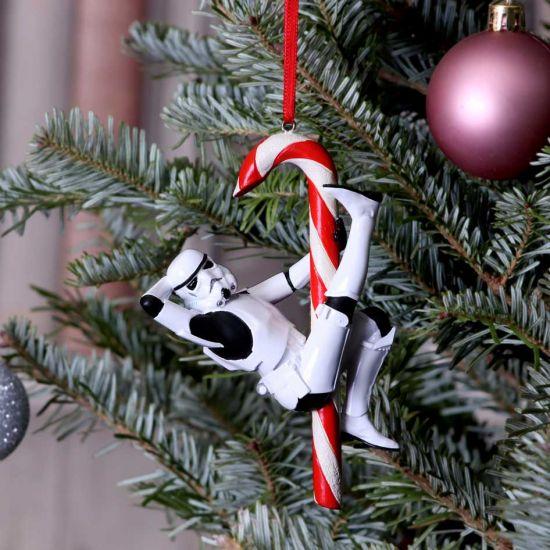 Image du produit Nemesis Now Stormtrooper Candy Cane Ornement à suspendre 12cm (1 -pièce)