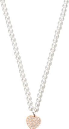 Produktbild Liu Jo Essential Bronze Heart Pearl Necklace LJ2157