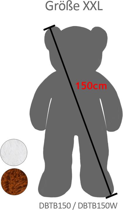 Produktbild Monzana Teddybär XL (150 cm)