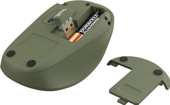 Actual product image Trust YVI+ Wireless Mouse green (Wireless)