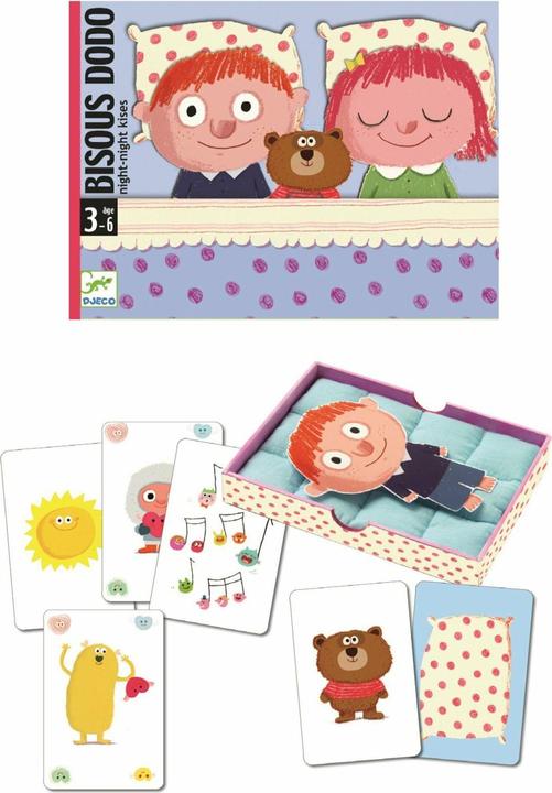 Image du produit Djeco Bisou Dodo (Allemand, Français, Italien, Anglais)
