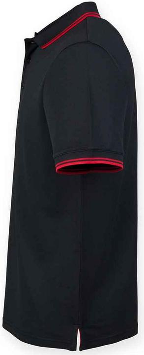 Actual product image Henbury Mens CoolPlus Tipped Polo Shirt (XS)