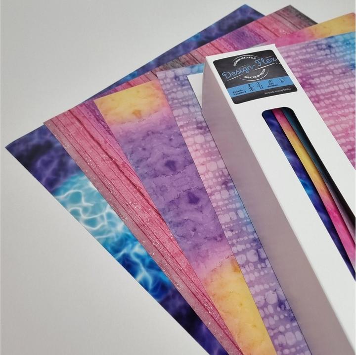 Produktbild Chemica Aufbügelfolie Design-Flex Beach 1, 30 x 24 cm, 4er Set (4 x)